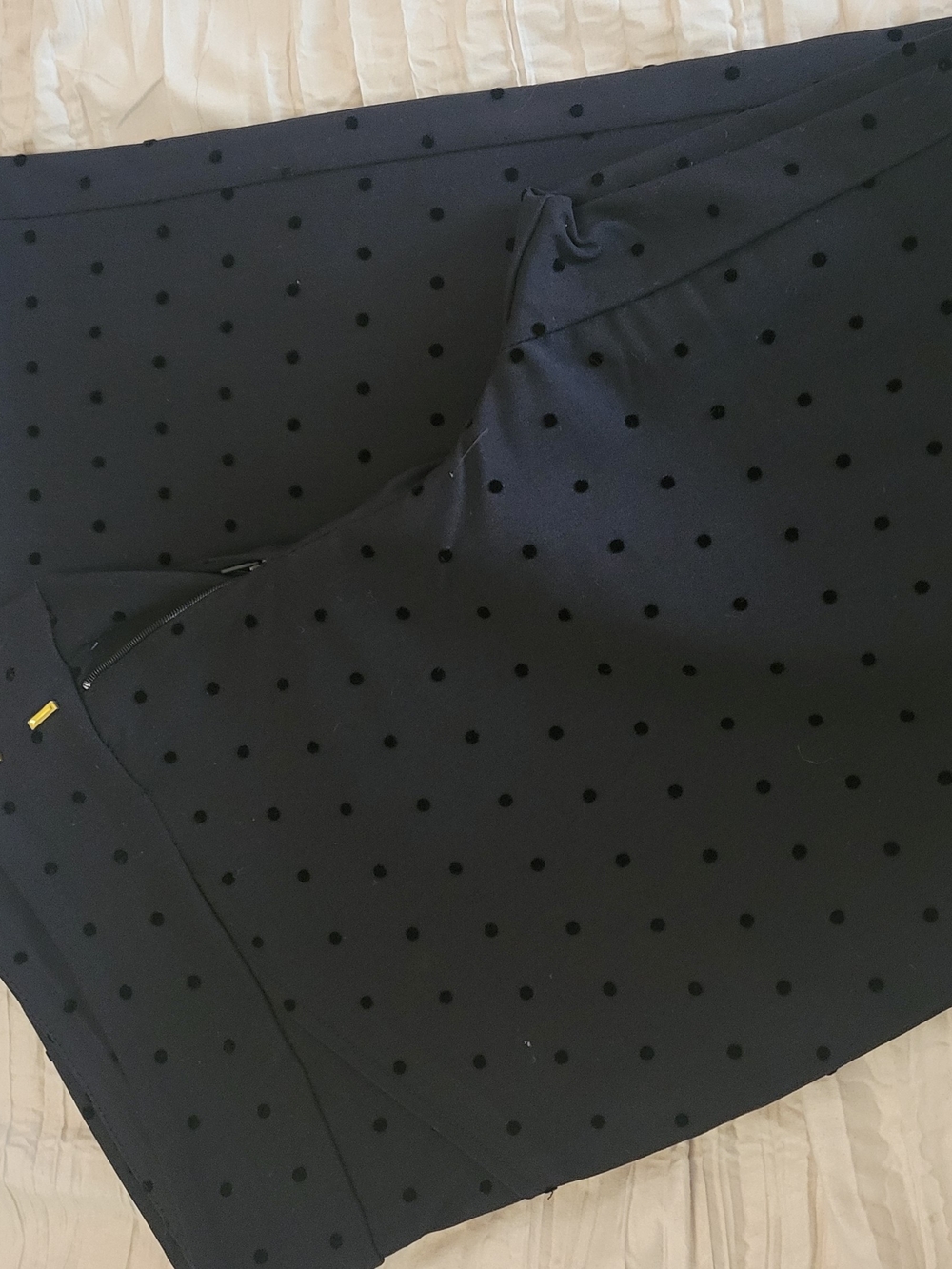 Charter Club Black Polka Dot Women's Cropped Pants 14P